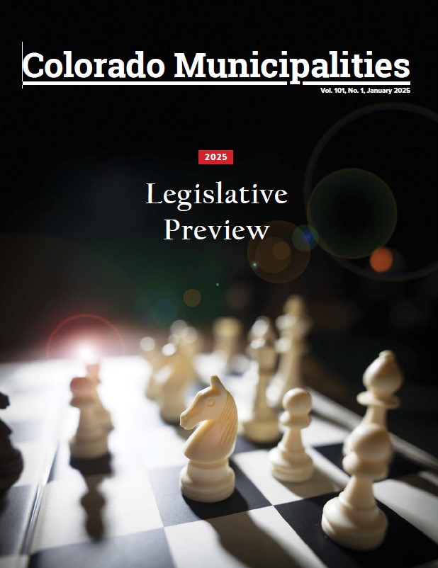 Cover of Colorado Municipalities magazine