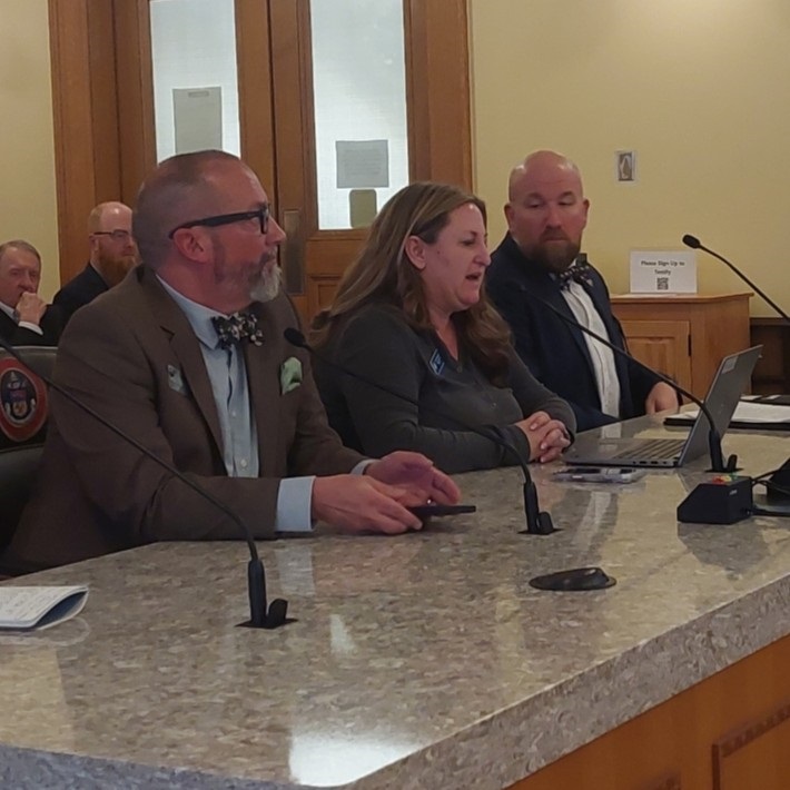 HB26-1001 Mayors Testify 2.3.2026 Image of colorado wildflowers with overlay text